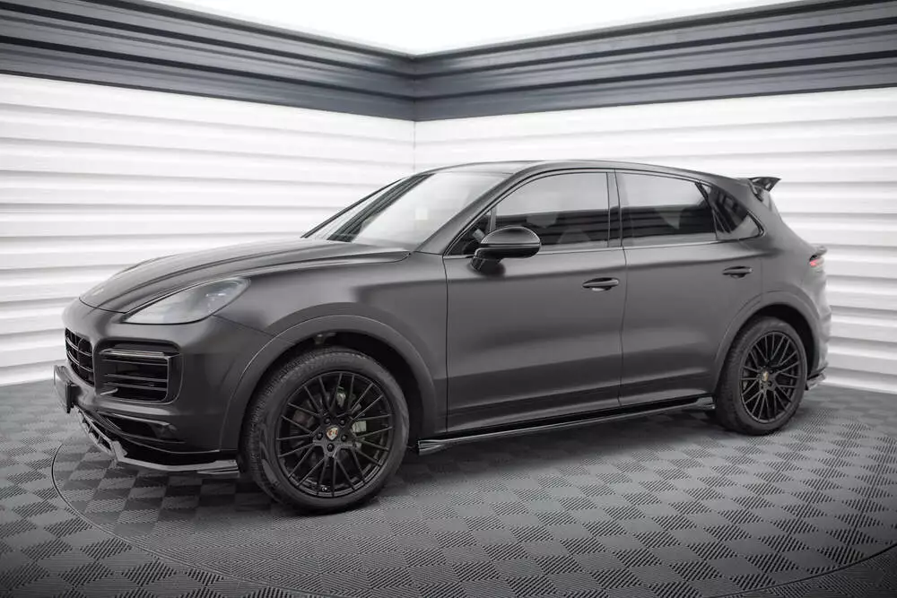 Set Of Splitters Porsche Cayenne Suv Sport Design Mk3