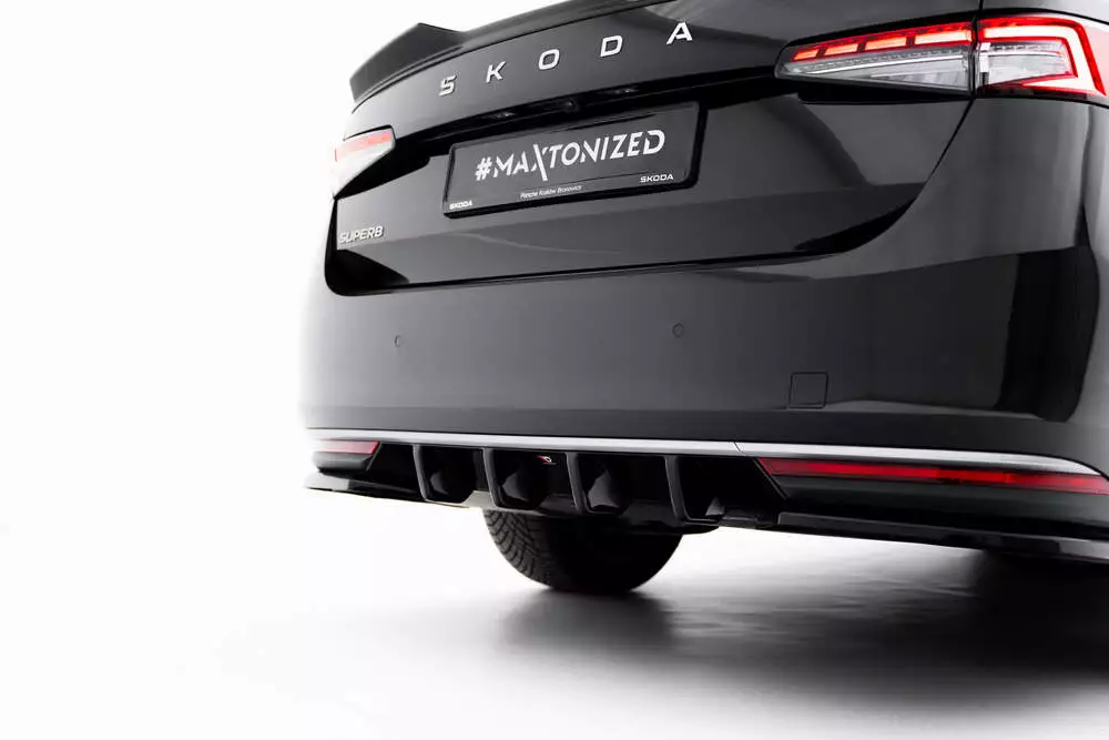 Set Of Splitters V.1 Skoda Superb Sedan Mk4 - Image 8