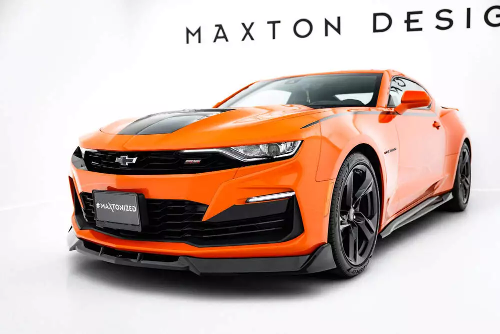 Set Of Splitters V.2 Chevrolet Camaro Ss Mk6 Facelift - Image 3