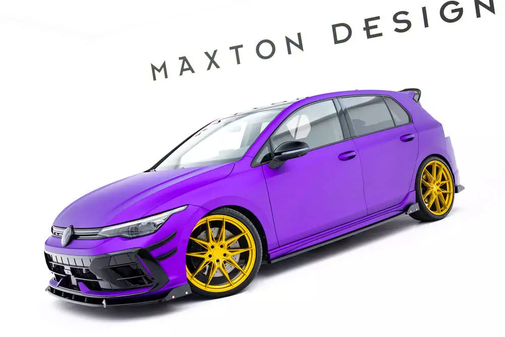 Set Of Splitters V.3 Volkswagen Golf R Mk8 Facelift