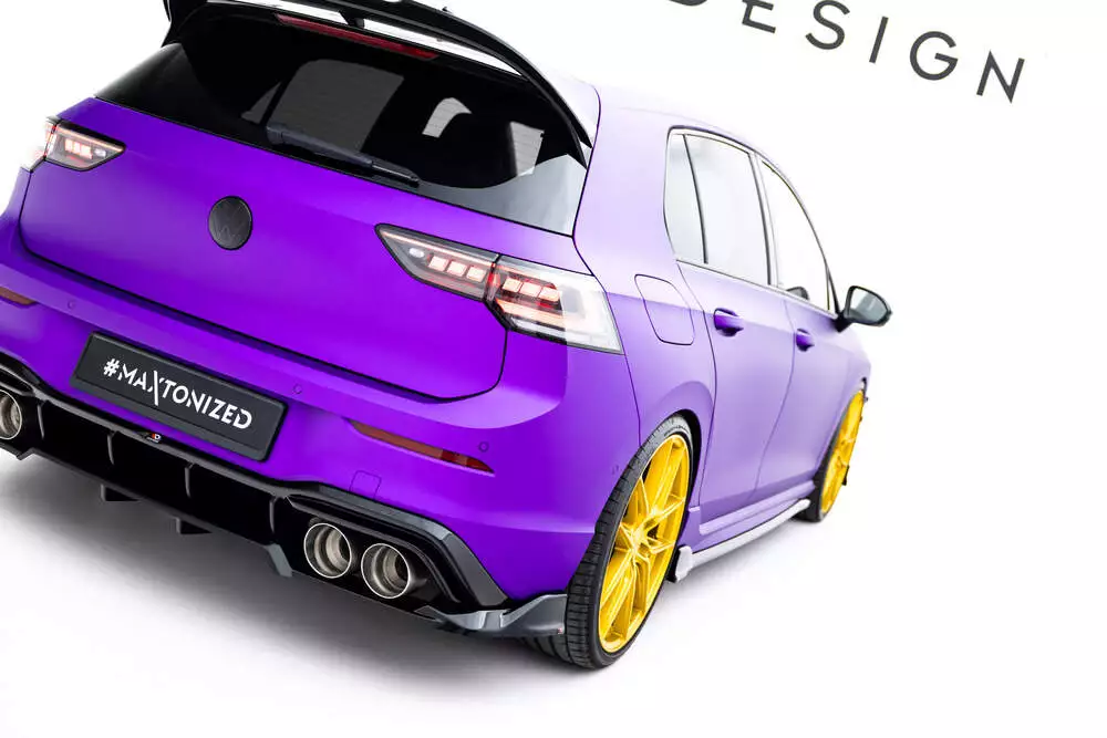 Set Of Splitters V.6 Volkswagen Golf R Mk8 Facelift - Image 16