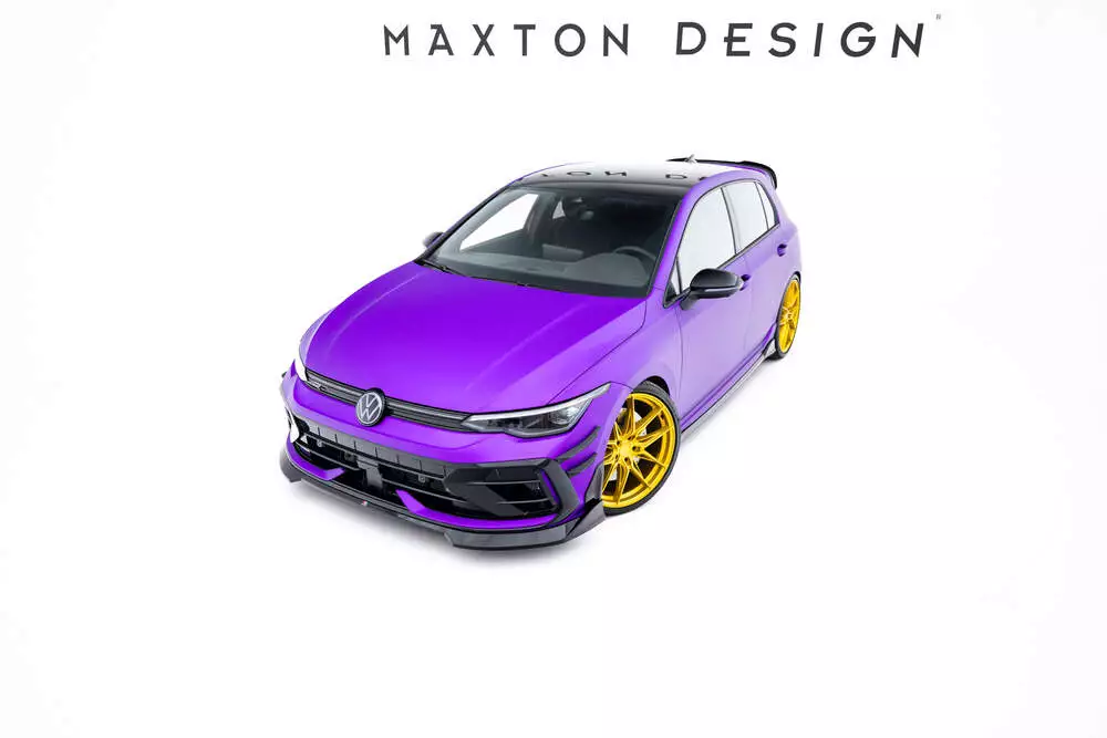 Set Of Splitters V.6 Volkswagen Golf R Mk8 Facelift - Image 2
