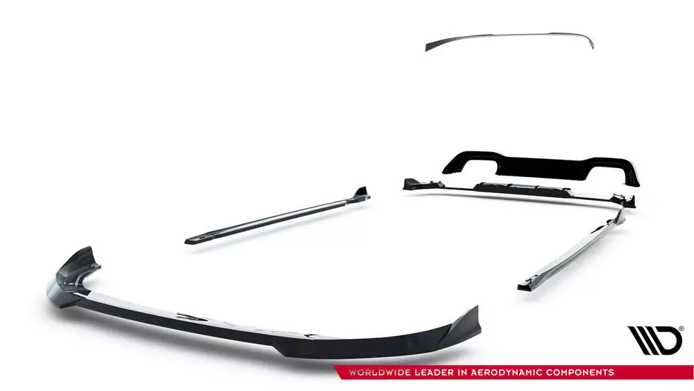 Set Of Splitters V.6 Volkswagen Golf R Mk8 Facelift - Image 29
