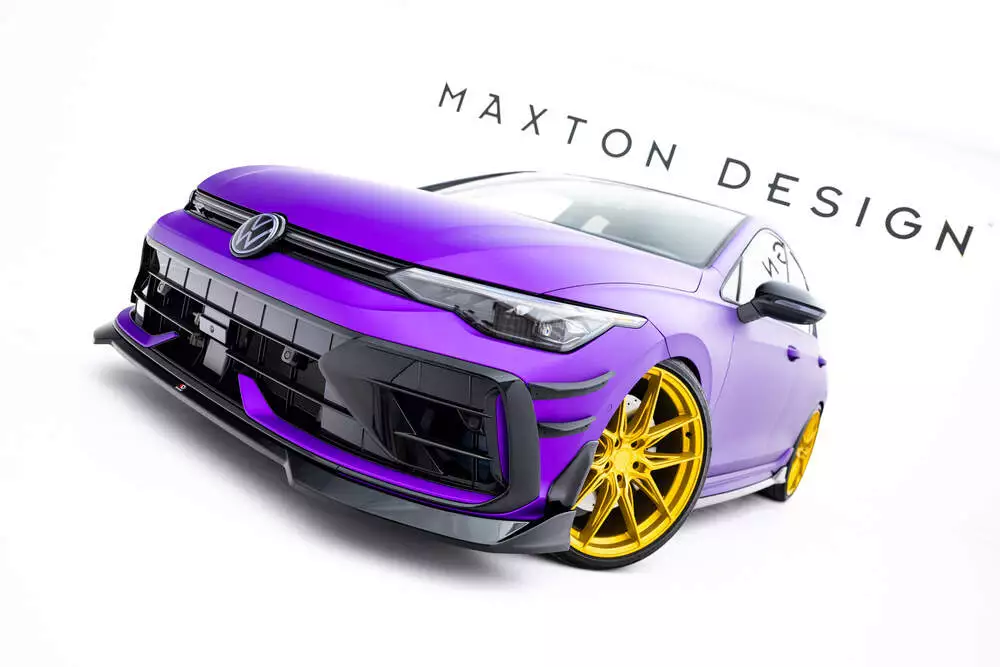 Set Of Splitters V.6 Volkswagen Golf R Mk8 Facelift - Image 4