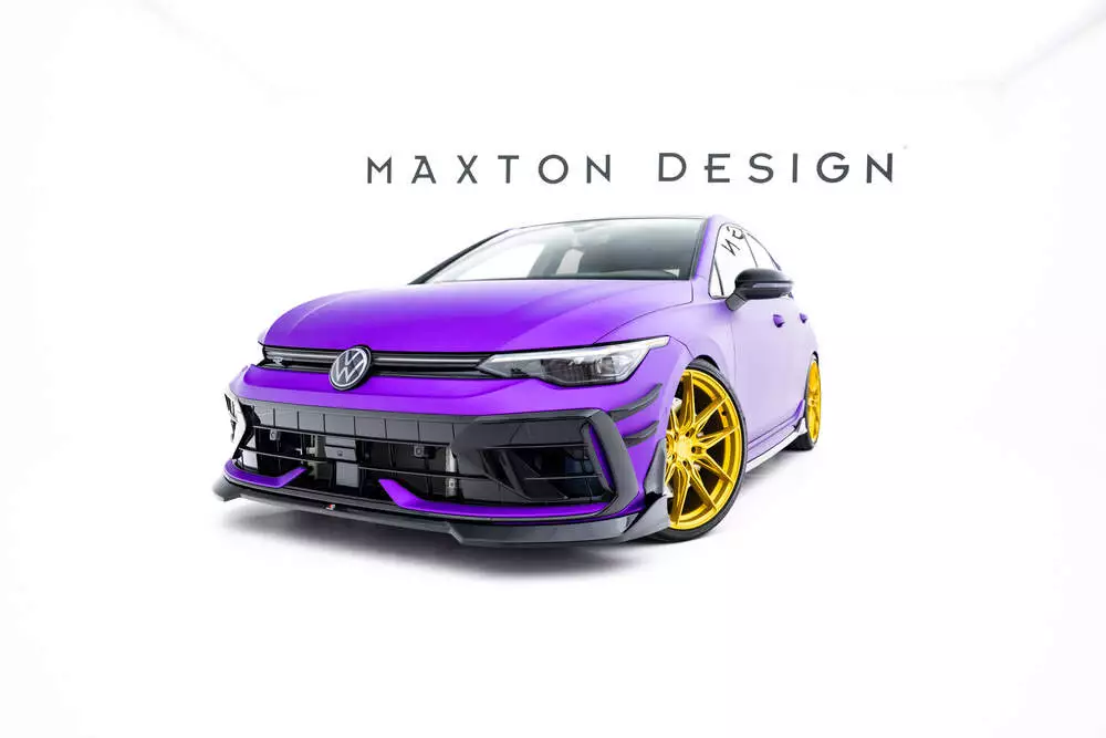 Set Of Splitters V.6 Volkswagen Golf R Mk8 Facelift - Image 6