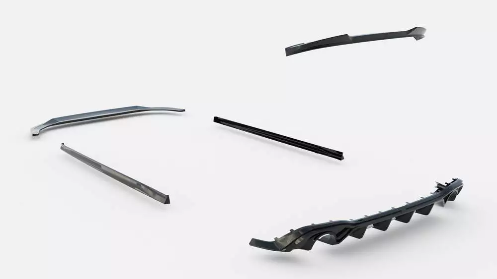 Set Of Splitters Volkswagen Golf Gti Mk8 - Image 17