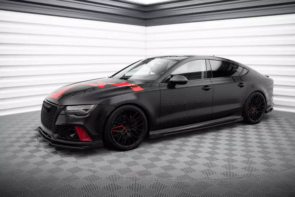 Side Flaps Audi A7 Rs7 Look C7 - Image 2