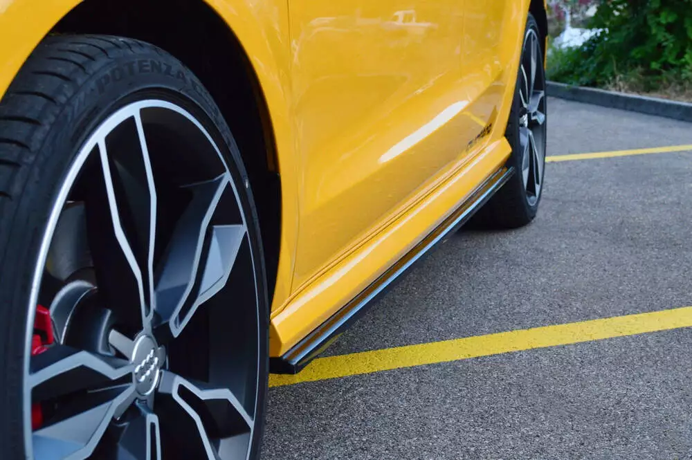 Side Skirts Diffusers Audi S1 8x - Image 2