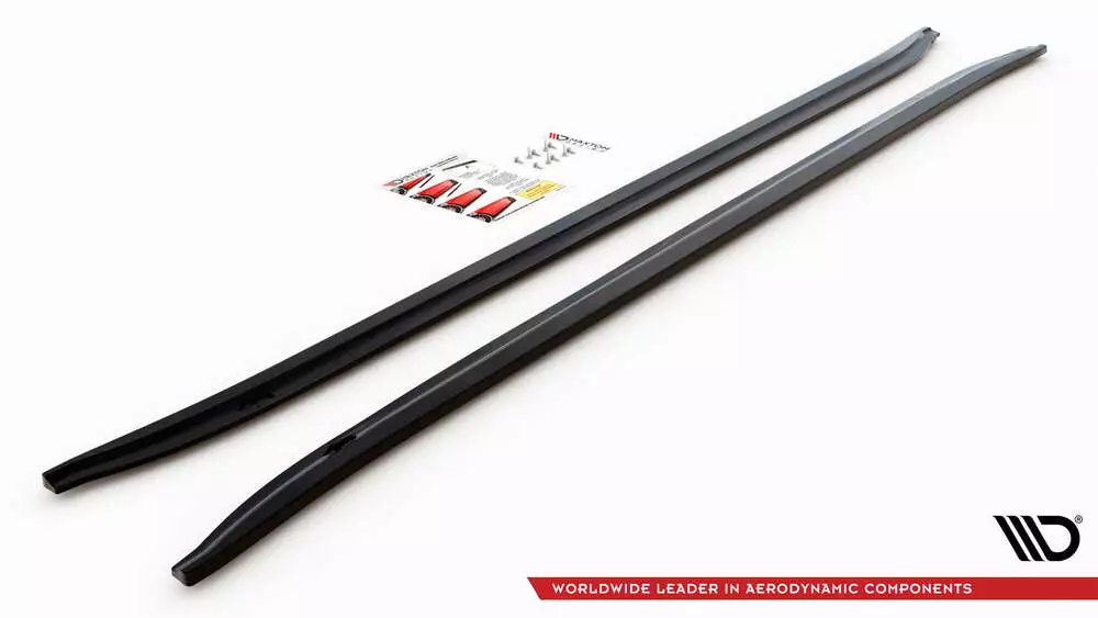 Side Skirts Diffusers Bmw 7 M-pack F01 - Image 5