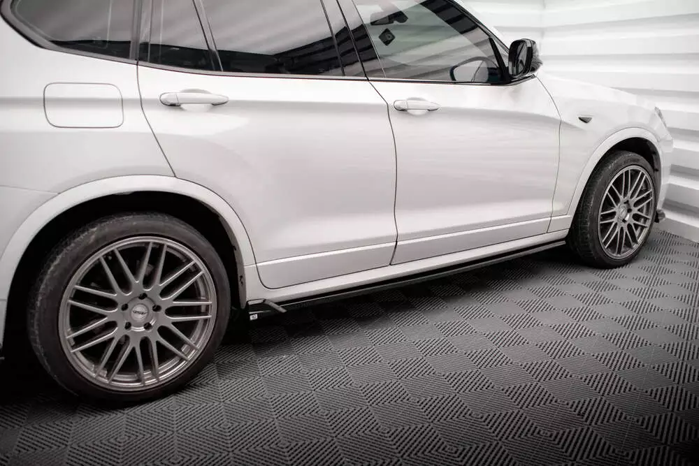 Side Skirts Diffusers Bmw X3 M-pack F25 - Image 2