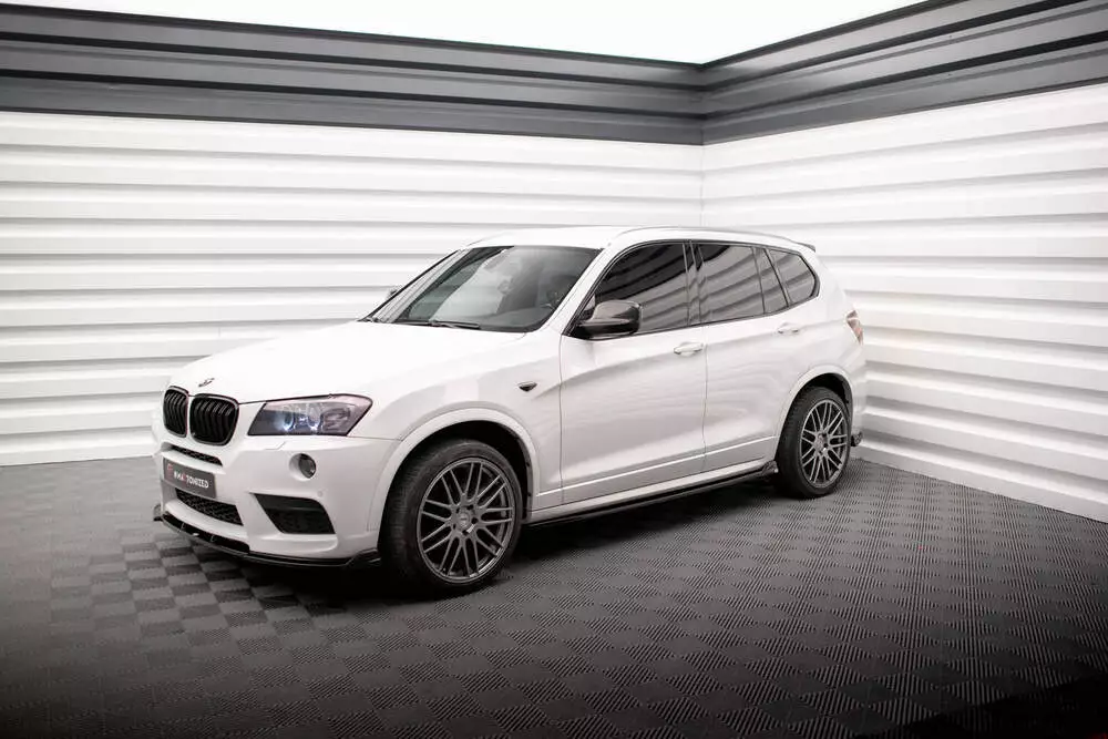 Side Skirts Diffusers Bmw X3 M-pack F25 - Image 3