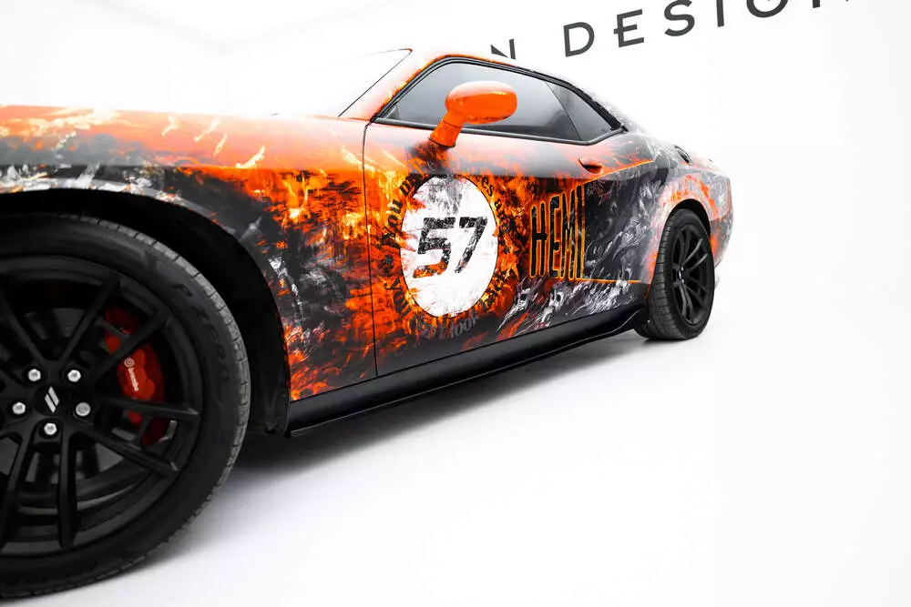 Side Skirts Diffusers Dodge Challenger Gt Mk3 Facelift