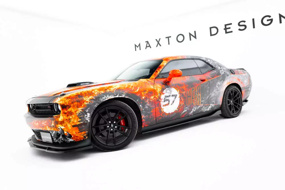 Side Skirts Diffusers Dodge Challenger Gt Mk3 Facelift - Image 4