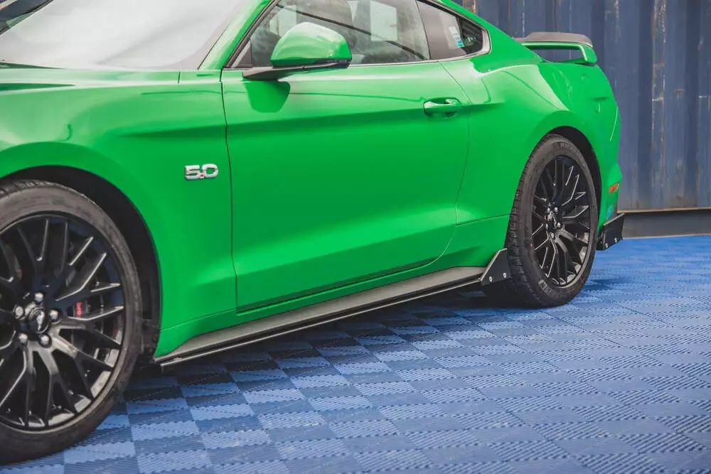 Side Skirts Diffusers + Flaps Ford Mustang Gt Mk6 Facelift