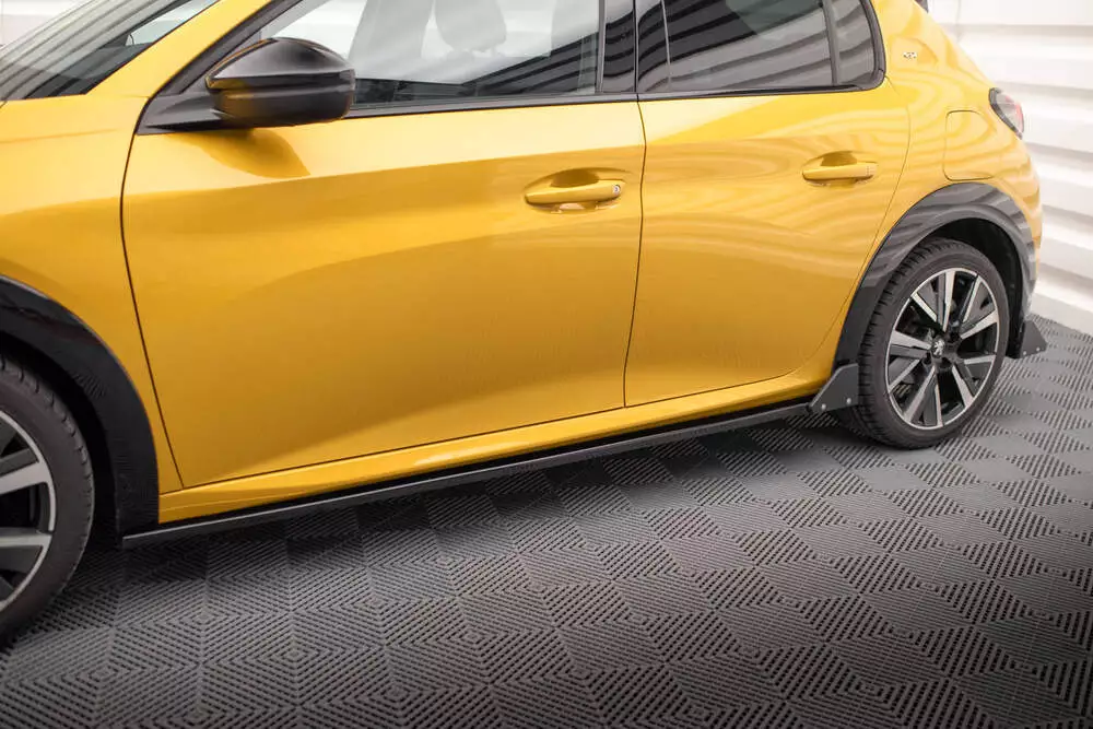 Side Skirts Diffusers + Flaps Peugeot 208 Gt Mk2