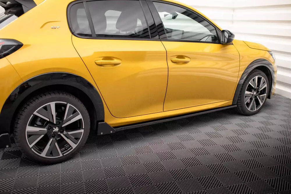 Side Skirts Diffusers + Flaps Peugeot 208 Gt Mk2 - Image 3