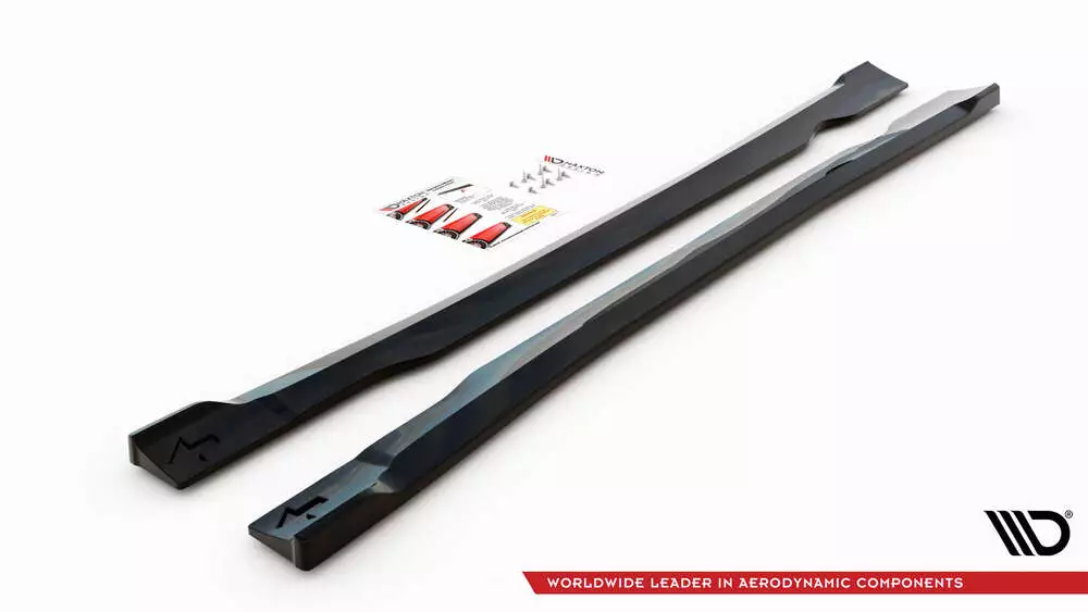 Side Skirts Diffusers Ford Escape St-line Mk3 - Image 5