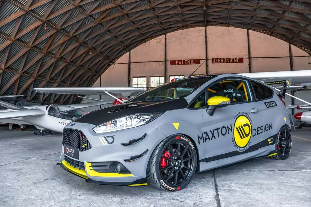 Side Skirts Diffusers Ford Fiesta 7 St Facelift - Image 6