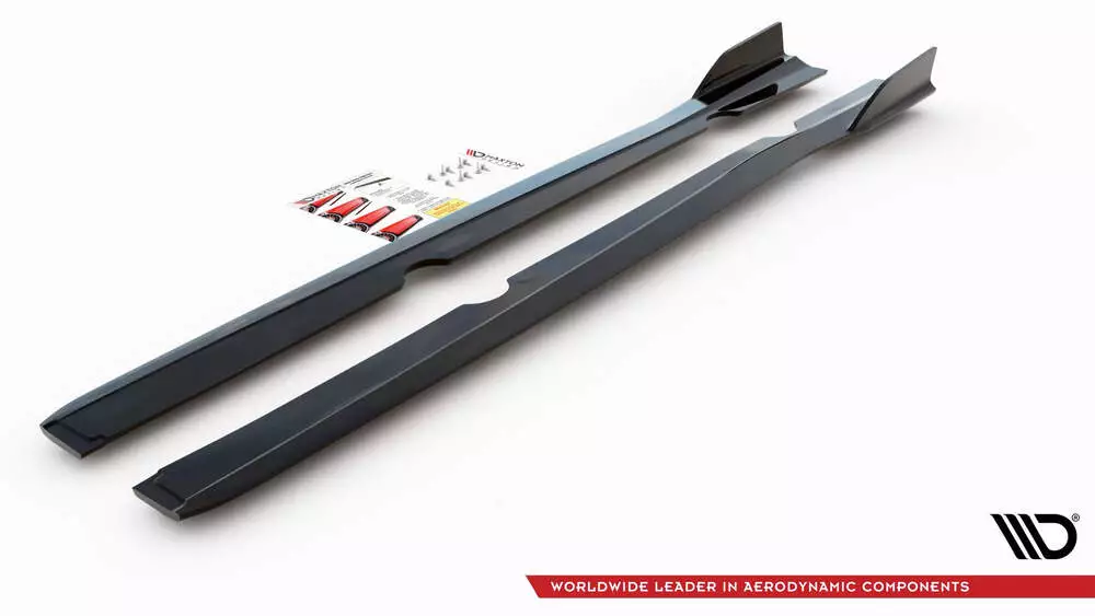 Side Skirts Diffusers Ford Fiesta 7 St Facelift - Image 7