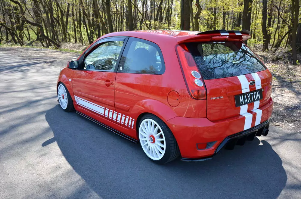 Side Skirts Diffusers Ford Fiesta St Mk6 - Image 2
