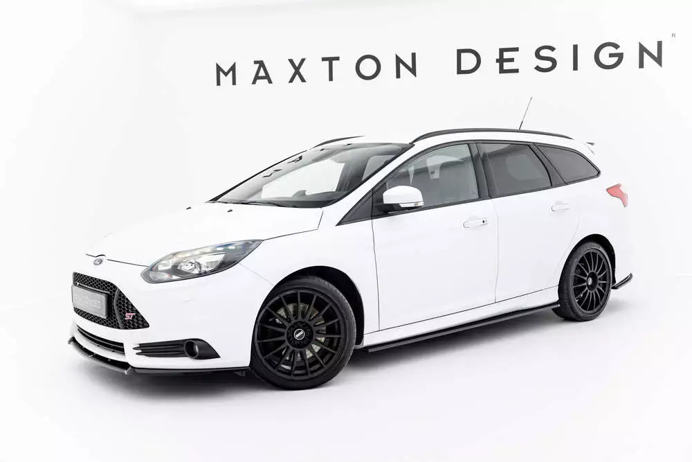 Side Skirts Diffusers Ford Focus St / St-line Mk3 / Mk3 Fl Hatchback / Estate - Image 2