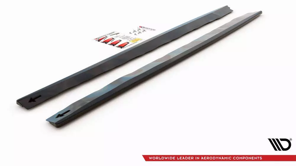 Side Skirts Diffusers Ford Mustang Mk. 6 Facelift - Image 4