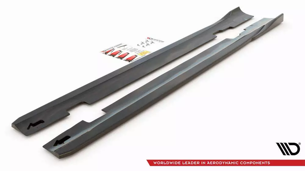 Side Skirts Diffusers Ford S-max Mk2 Facelift - Image 7