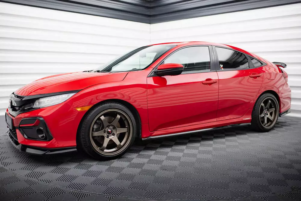 Side Skirts Diffusers Honda Civic Si Mk10 - Image 3