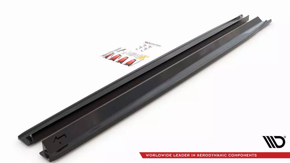 Side Skirts Diffusers Jaguar Xf R-sport Mk2 - Image 4
