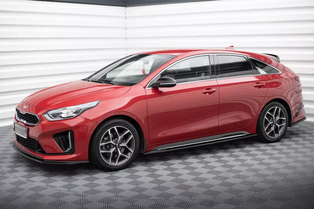 Side Skirts Diffusers Kia Ceed Gt / Gt-line Mk3 / Proceed Mk1 - Image 3