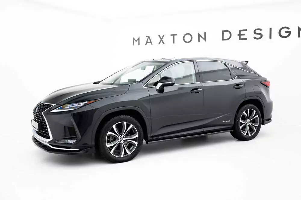 Side Skirts Diffusers Lexus Rx Mk4 Facelift (Version Without Oem Step Rails) - Image 2