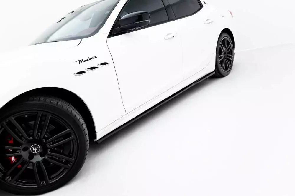 Side Skirts Diffusers Maserati Ghibli Modena Mk3 Facelift - Image 2