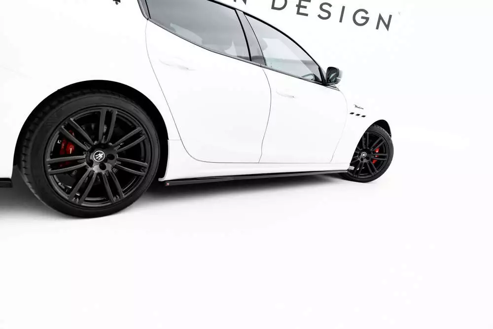 Side Skirts Diffusers Maserati Ghibli Modena Mk3 Facelift - Image 3