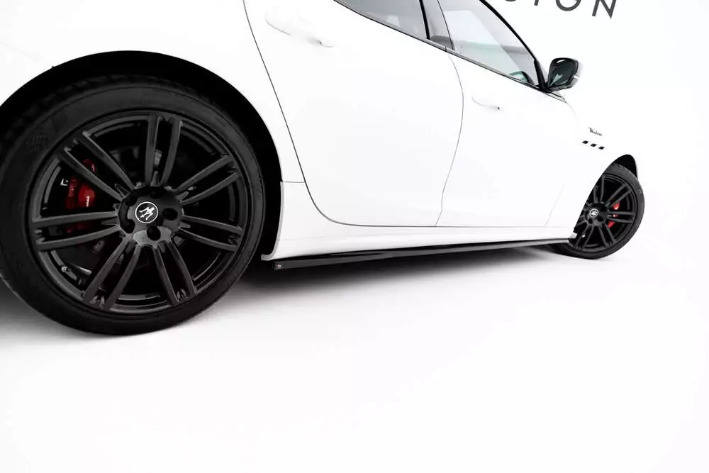 Side Skirts Diffusers Maserati Ghibli Modena Mk3 Facelift - Image 4