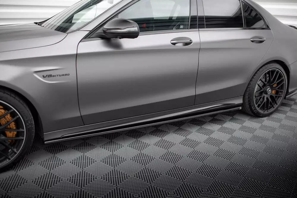 Side Skirts Diffusers Mercedes-amg C63 Sedan / Estate W205 Facelift