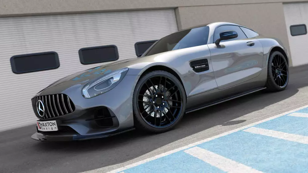 Side Skirts Diffusers Mercedes-amg Gt / Gt S C190 Facelift