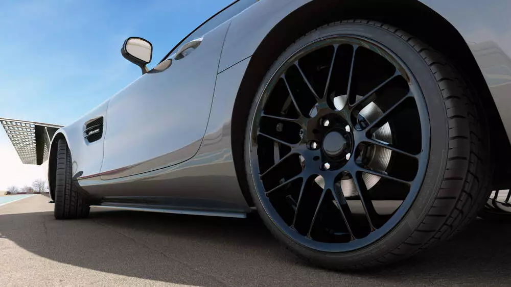 Side Skirts Diffusers Mercedes-amg Gt / Gt S C190 Facelift - Image 4