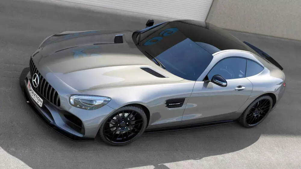 Side Skirts Diffusers Mercedes-amg Gt / Gt S C190 Facelift - Image 6