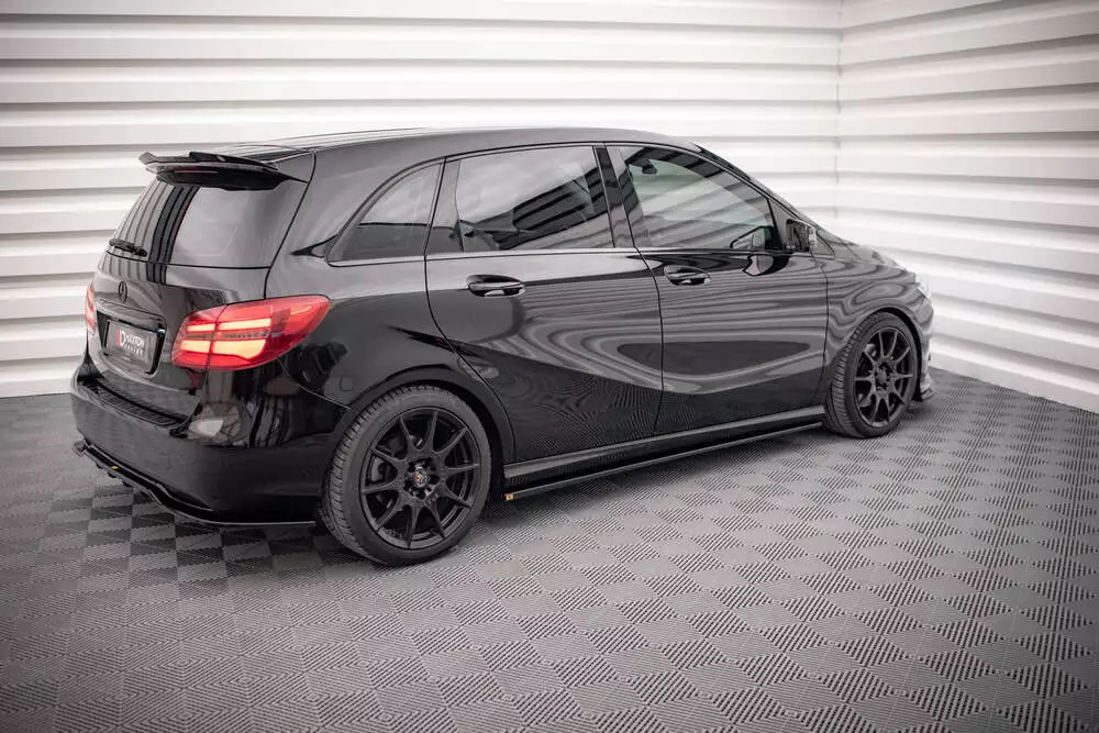 Side Skirts Diffusers Mercedes-benz B W246 Facelift - Image 2