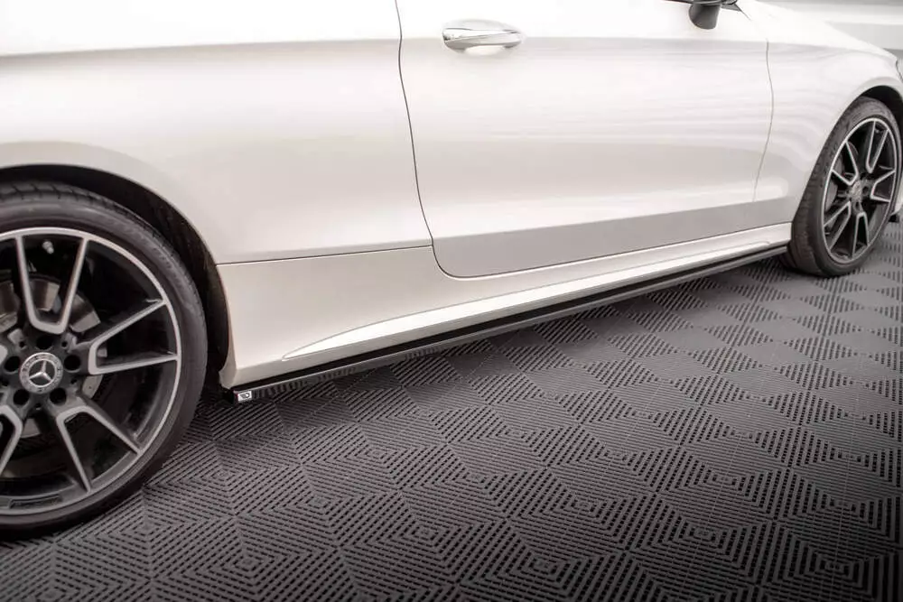 Side Skirts Diffusers Mercedes-benz C Coupe Amg-line C205 Facelift