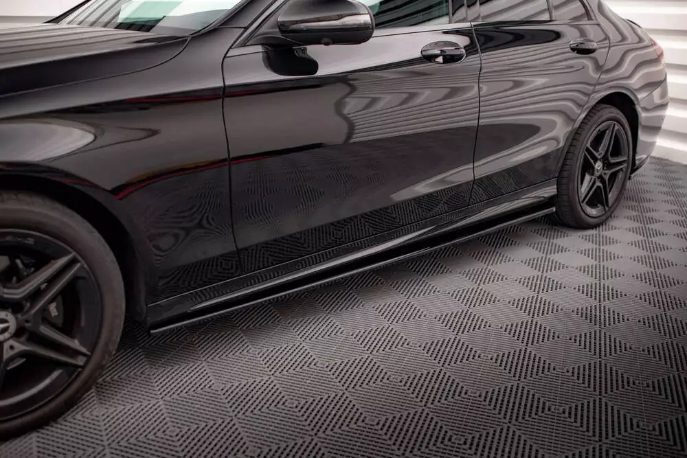 Side Skirts Diffusers Mercedes-benz C43 / C Amg-line Sedan / Estate W205 / S205 Facelift