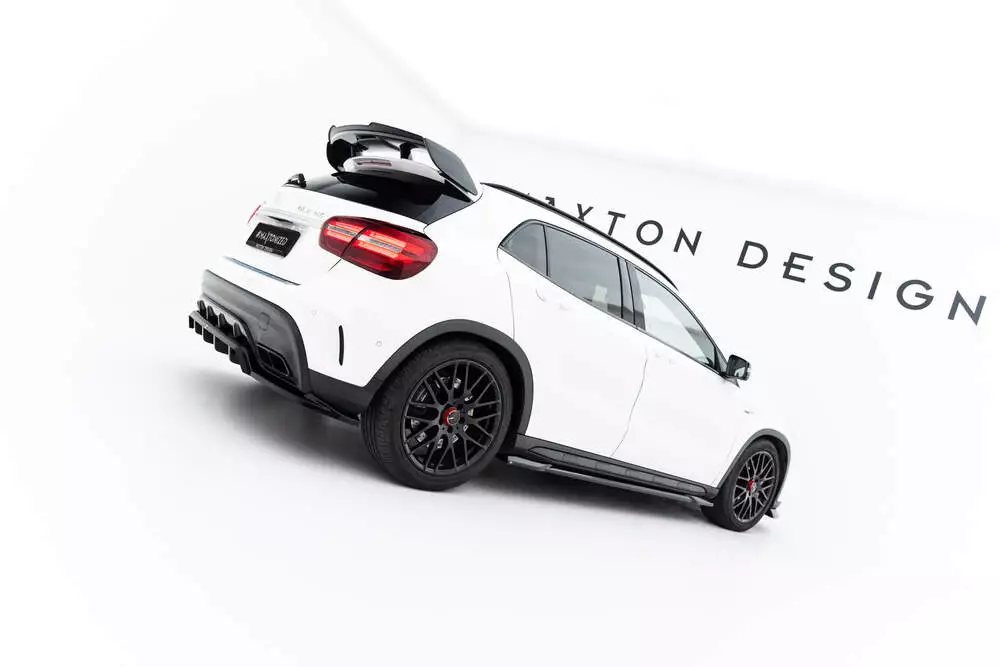 Side Skirts Diffusers Mercedes-benz Gla 45 Amg X156 Facelift - Image 2