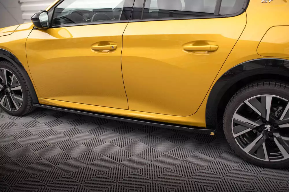 Side Skirts Diffusers Peugeot 208 Gt Mk2 - Image 3