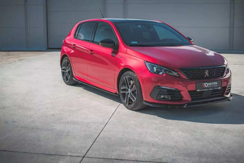 Side Skirts Diffusers Peugeot 308 Gt Mk2 Facelift - Image 3