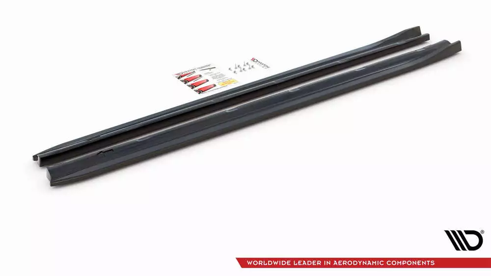 Side Skirts Diffusers Peugeot 308 Gt Mk2 Facelift - Image 6