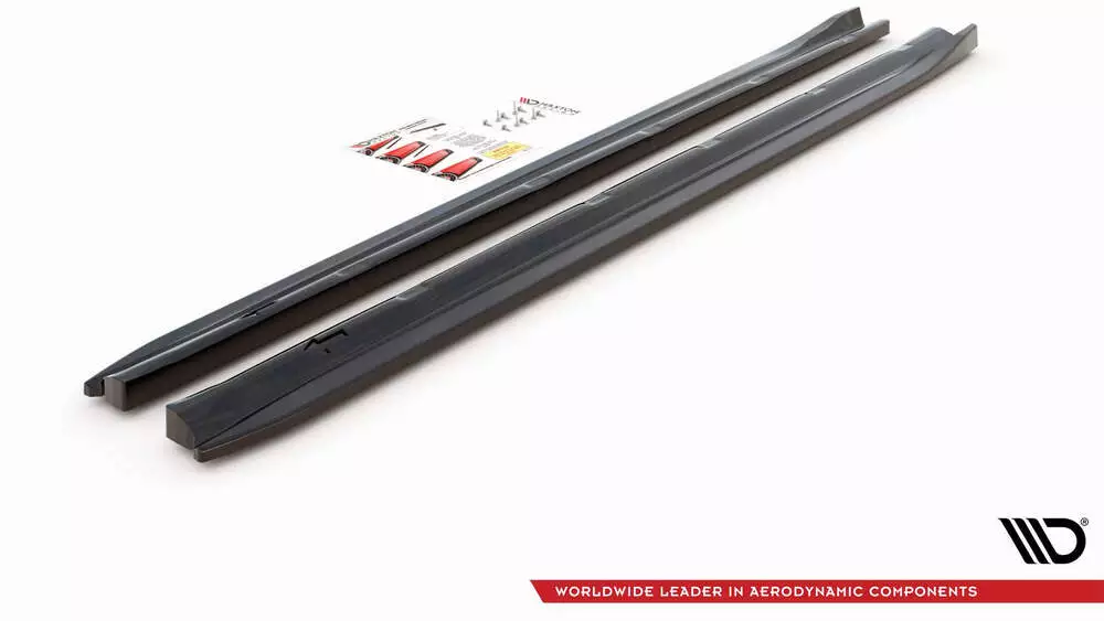 Side Skirts Diffusers Peugeot 308 Gt Mk2 Facelift - Image 7