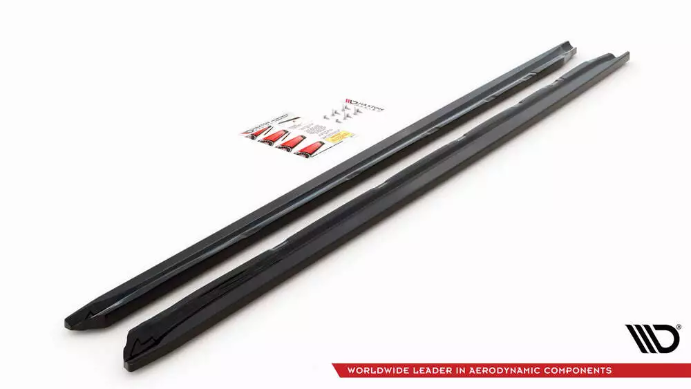 Side Skirts Diffusers Peugeot 508 Gt Mk1 Facelift - Image 5