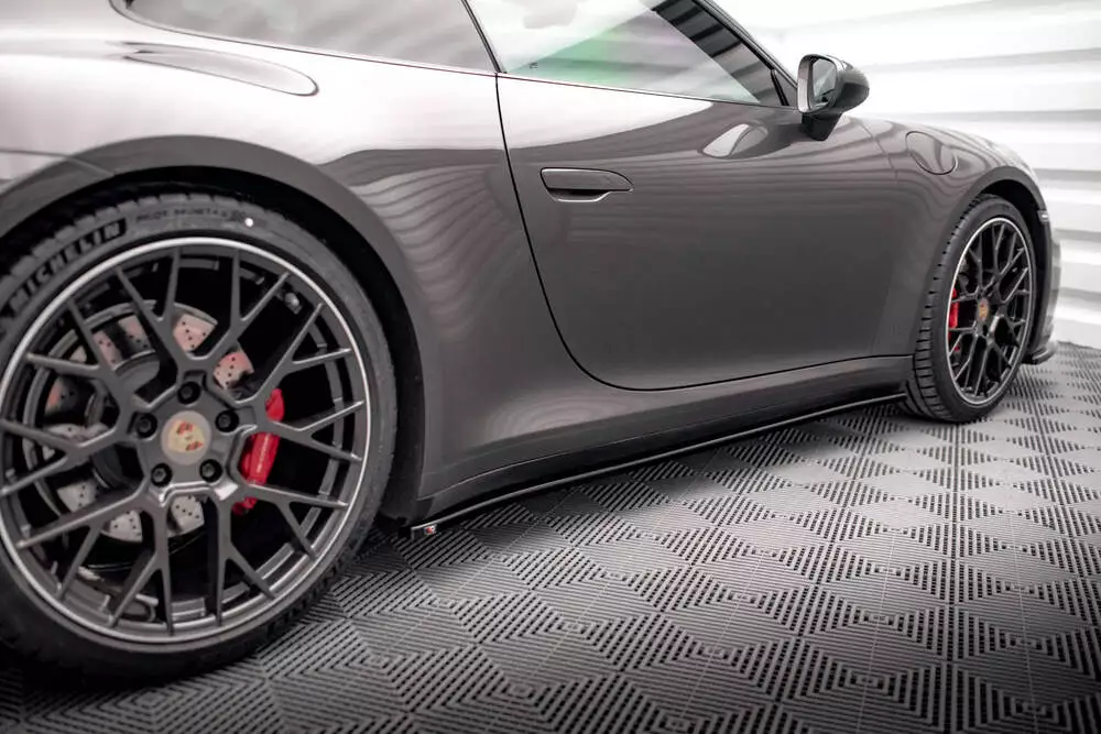 Side Skirts Diffusers Porsche 911 Carrera 4s 992 - Image 2