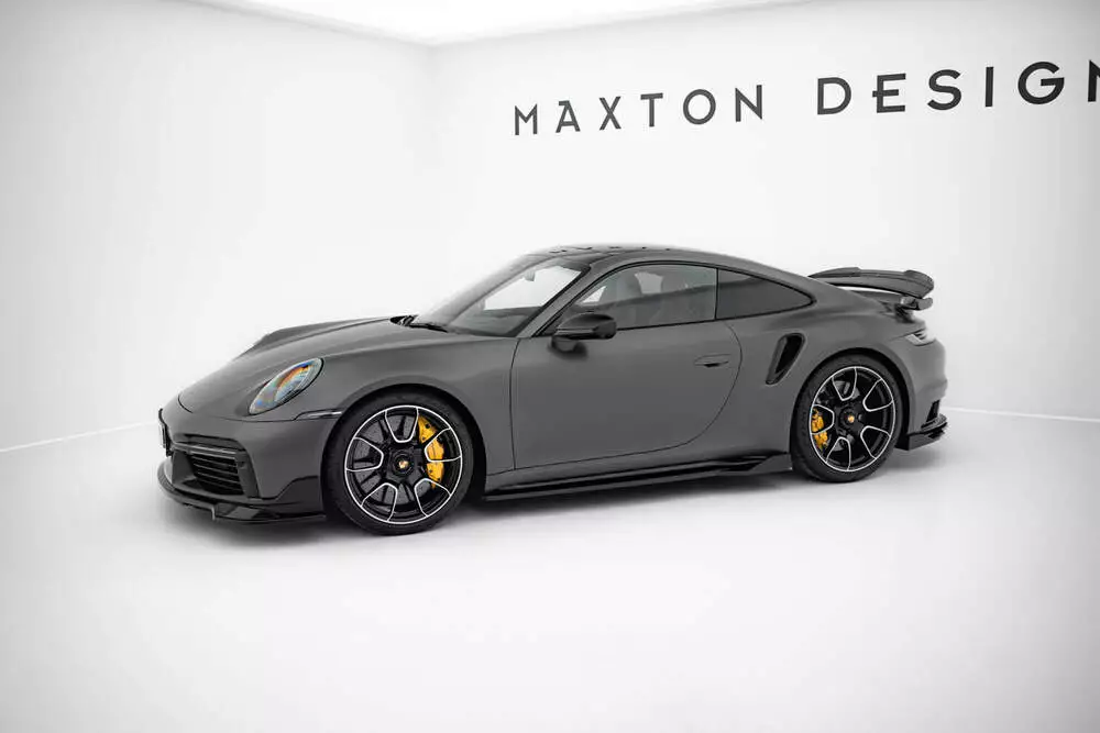 Side Skirts Diffusers Porsche 911 Turbo S Sport Package 992 - Image 2