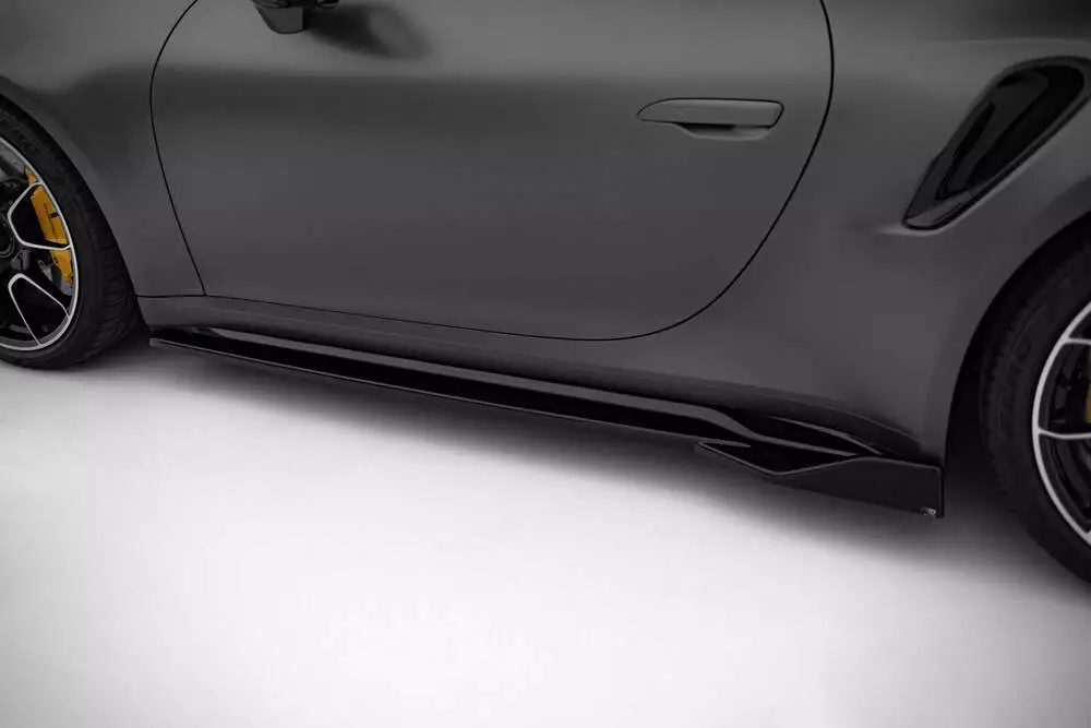 Side Skirts Diffusers Porsche 911 Turbo S Sport Package 992 - Image 3